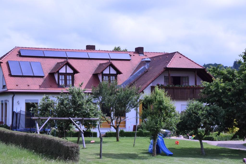 Gasthaus-Pension Hofmann Oberdachstetten Dış mekan fotoğraf
